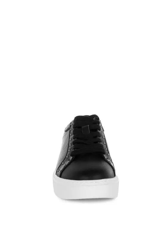 Strider Studs Embellished Chunky Sneakers for Stylish Comfort - Love Salve